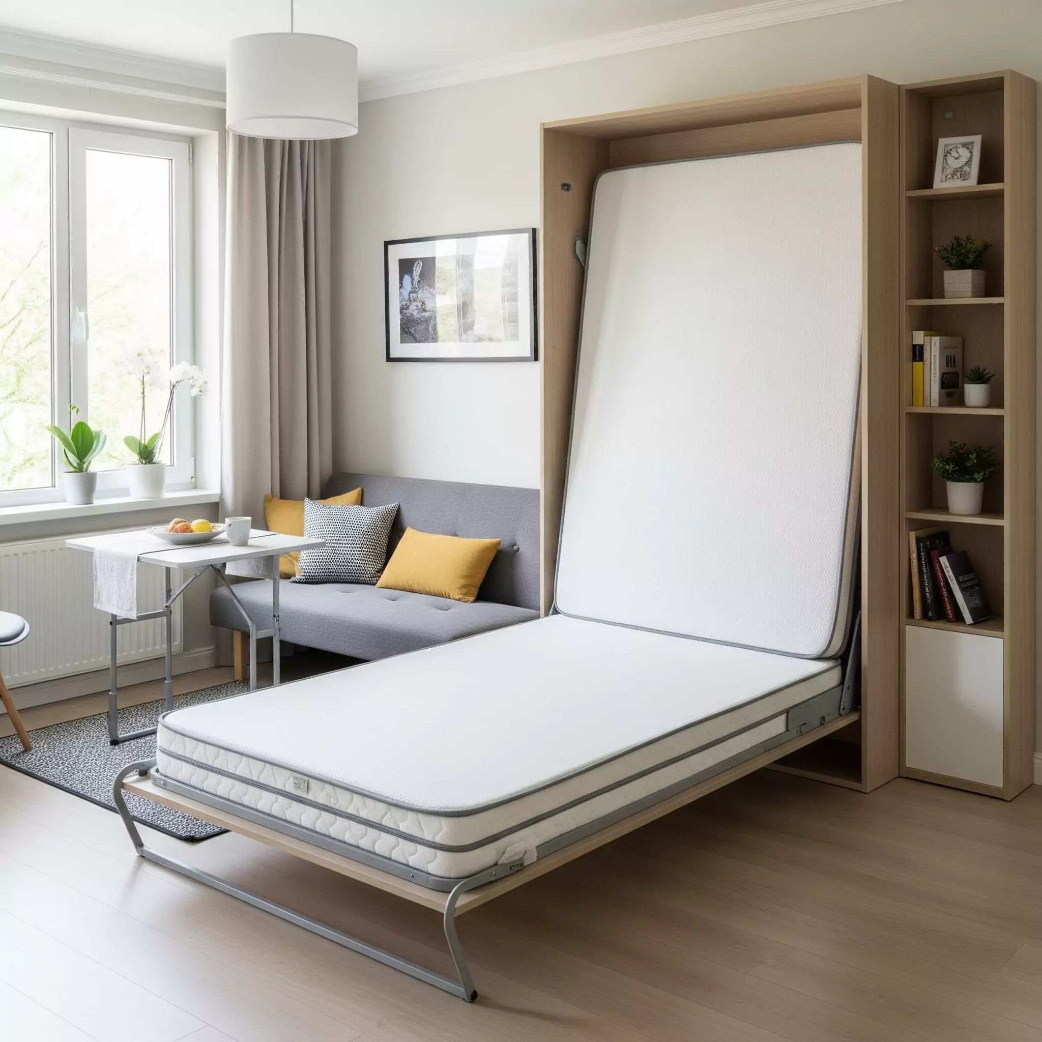 The Space-Savvy Studio: Best Bed + Mattress Combos for Tiny Apartments