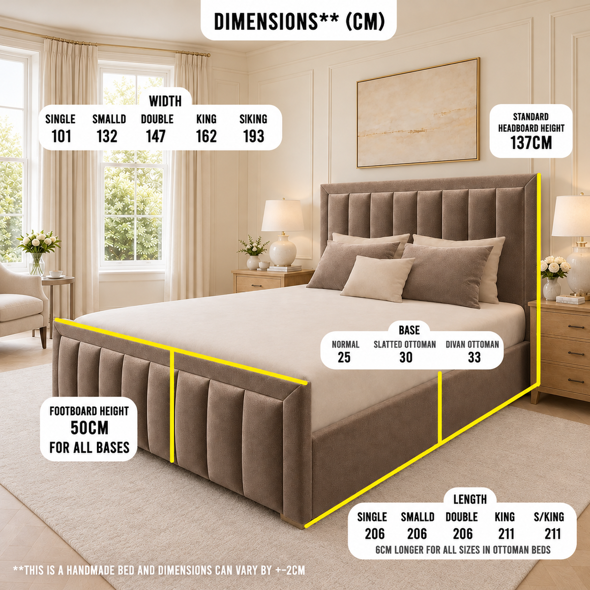 Rome Bed