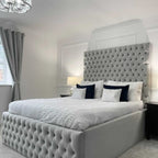 Florence Tall Headboard Chesterfield Bed
