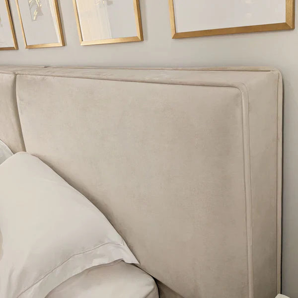Vogue Chunky Piped Bed - Bedroom Furniture