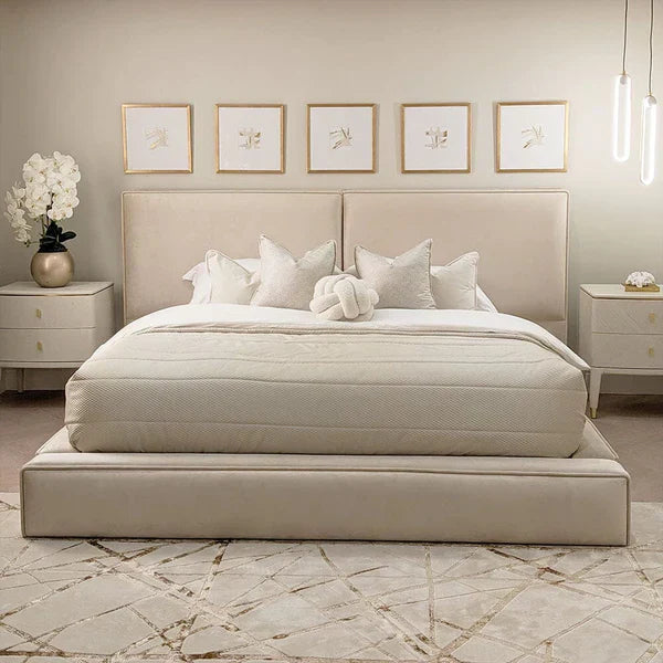 Vogue Chunky Piped Bed - Premium Bed