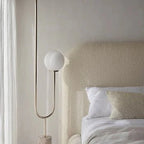 Como Boucle Upholstered Bed Frame