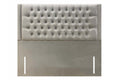 Crested Chesterfield Upholstered Headboard