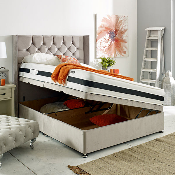 Paris Divan Bed - Upholstered Bed Detail